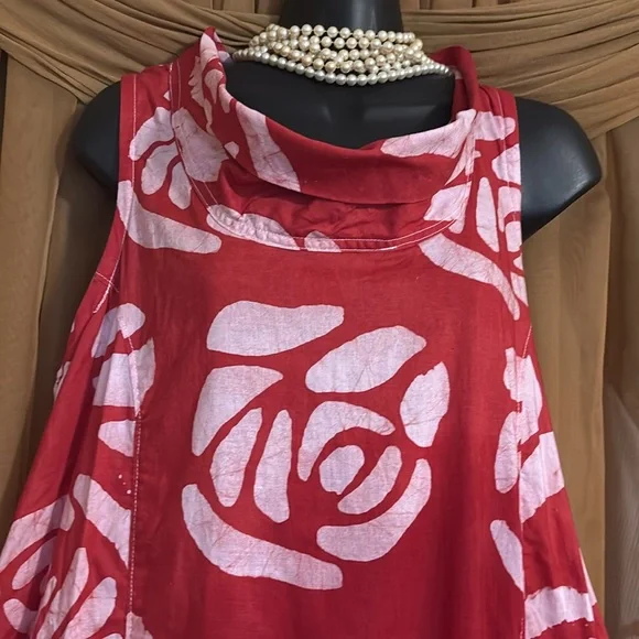 GLOBAL MAMAS Boho A Line Dress-size M - Picture 2 of 5